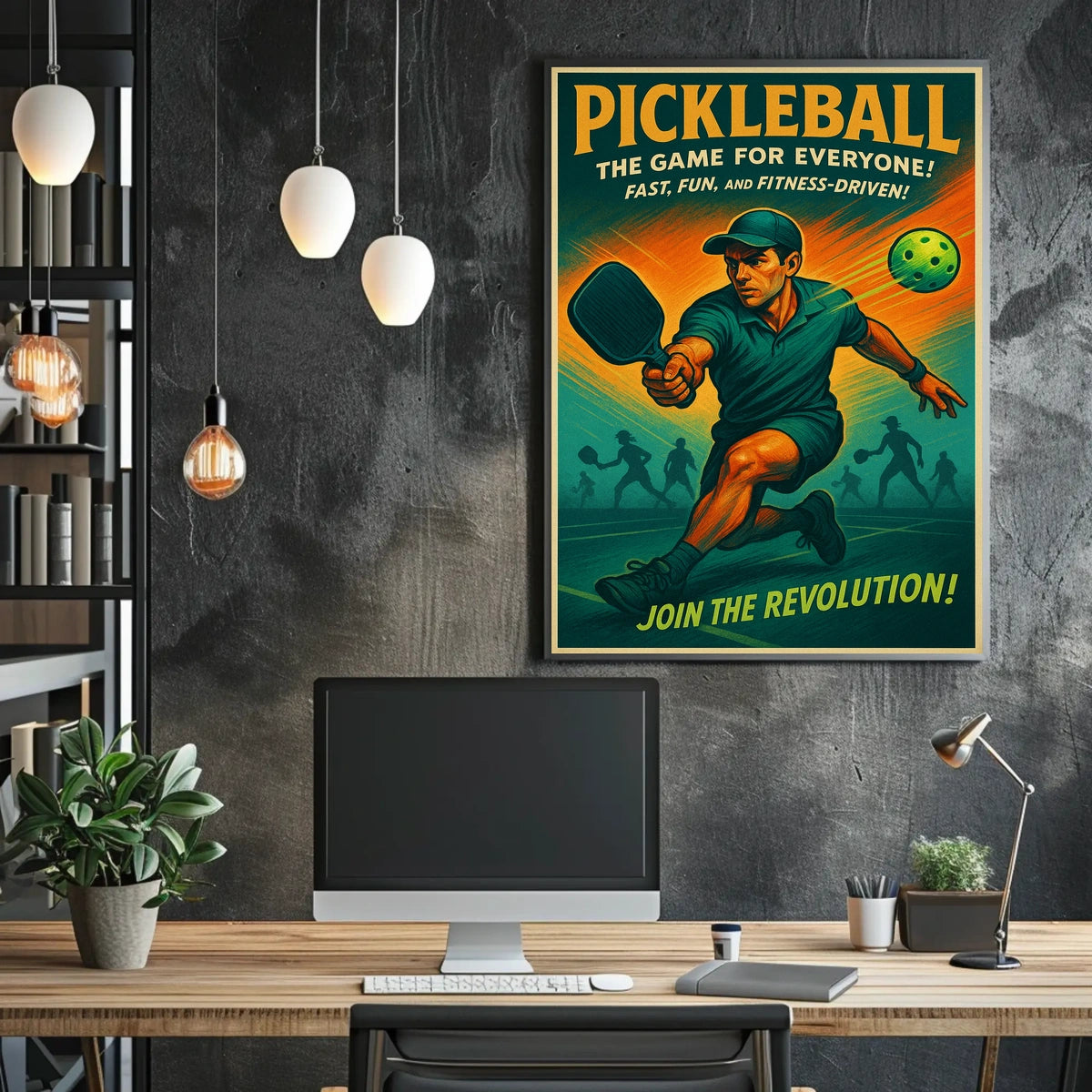 Pickleball Revolution Poster