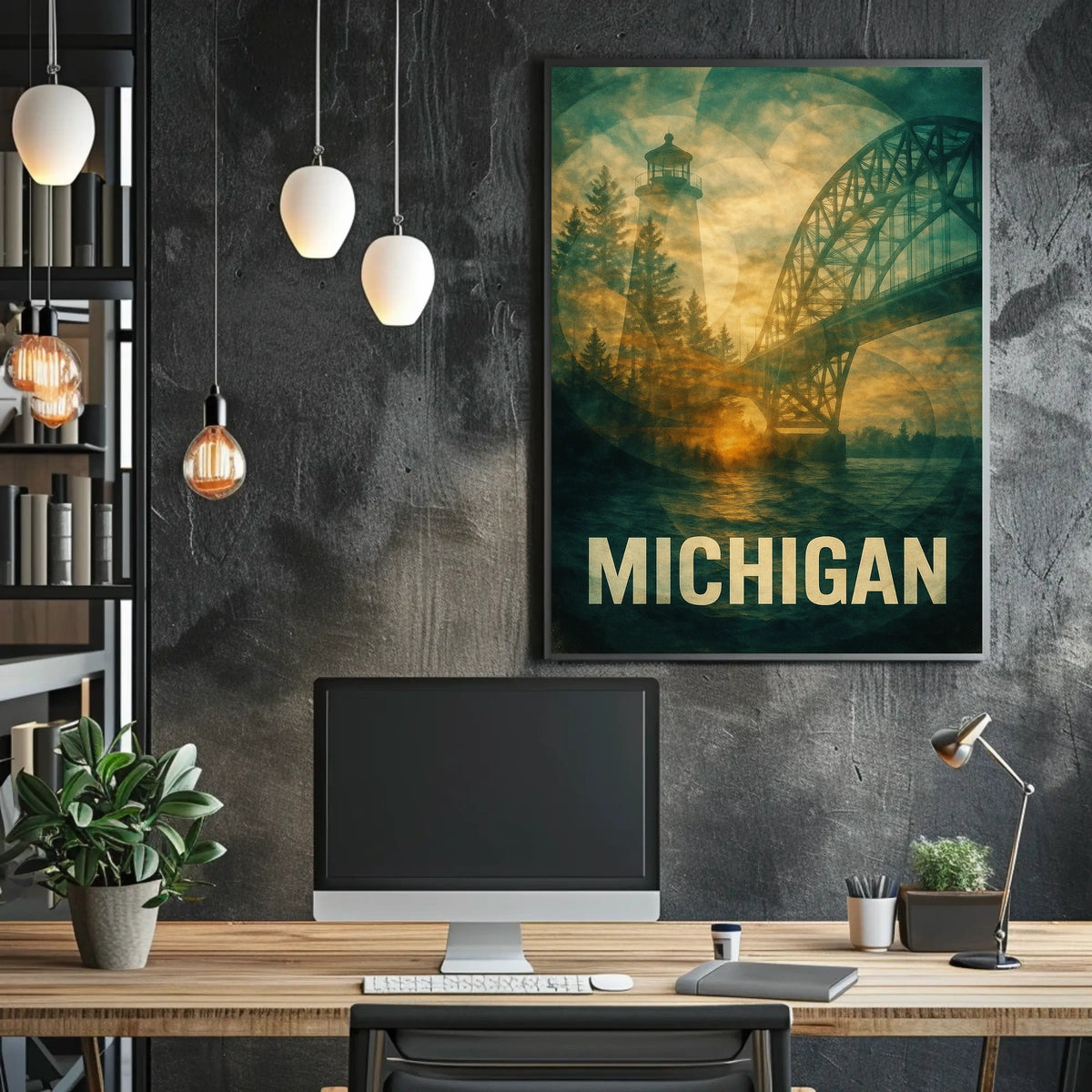 Michigan Scenic Poster
