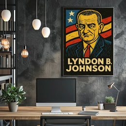 Lyndon B. Johnson Poster