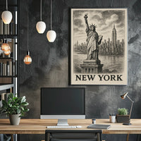 Iconic New York Poster