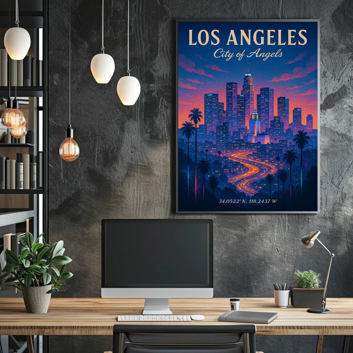 Los Angeles City of Angels Poster
