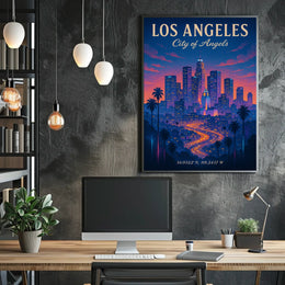Los Angeles City of Angels Poster