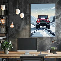 Rugged Adventure Poster PosterGoat