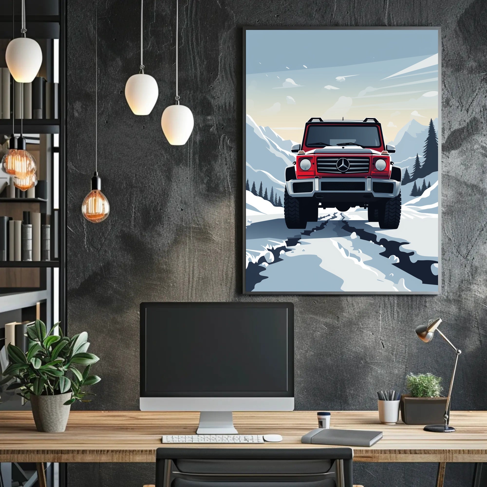Rugged Adventure Poster PosterGoat