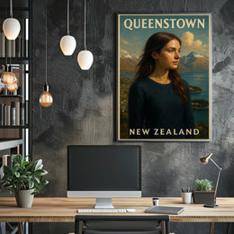 Queenstown, New Zealand Poster