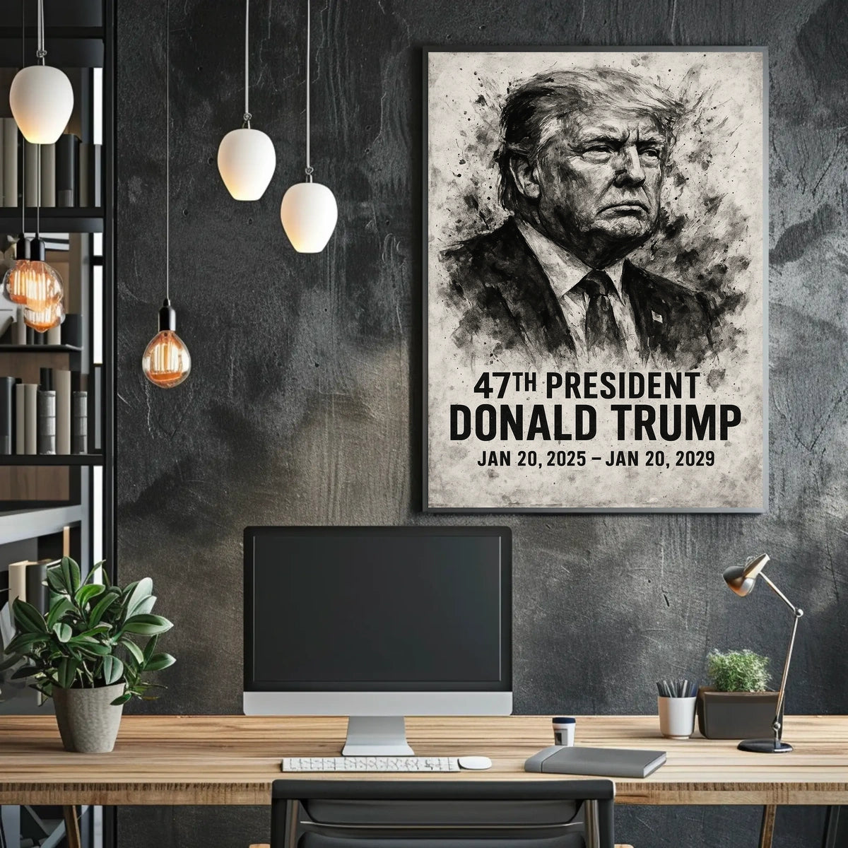 Donald Trump 47th President Poster