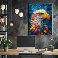 Mysterious Hooded Figure in Eerie Mist Poster PosterGoat