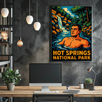 Hot Springs National Park Scenic Wanderlust Poster