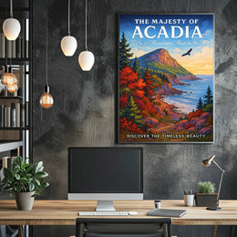 The Majesty of Acadia Poster