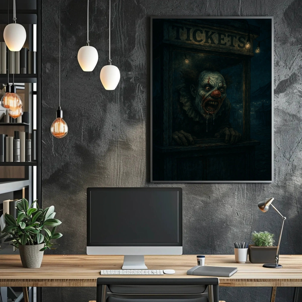 The Haunting Clown Poster