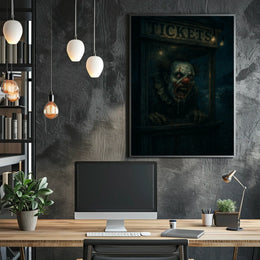 The Haunting Clown Poster