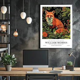 Red Fox Heritage Artwork: Cultural or Heritage Poster
