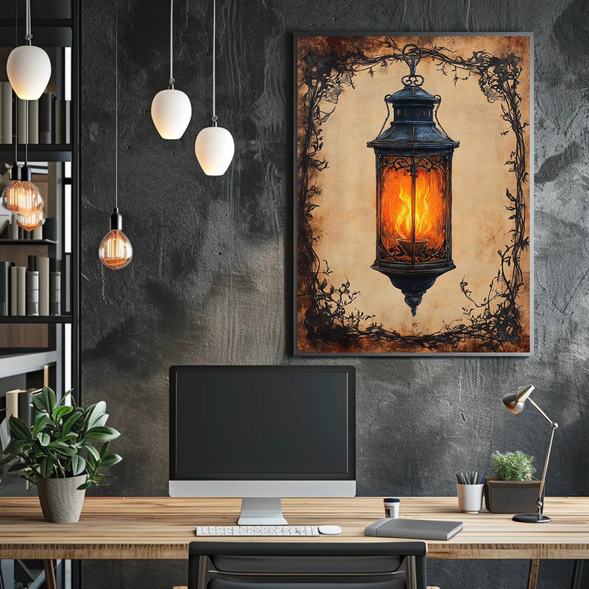 The Enchanted Lantern Poster