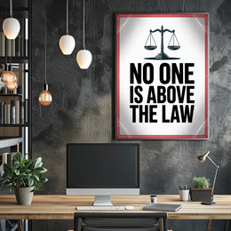 Justice for All: Modern Political or Propaganda Poster