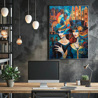 Venetian Masquerade Poster