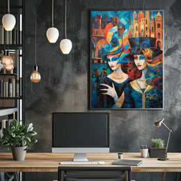 Venetian Masquerade Poster