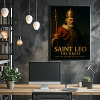 Saint Leo The Great Poster