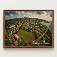 Wallis and Futuna Aerial View Poster