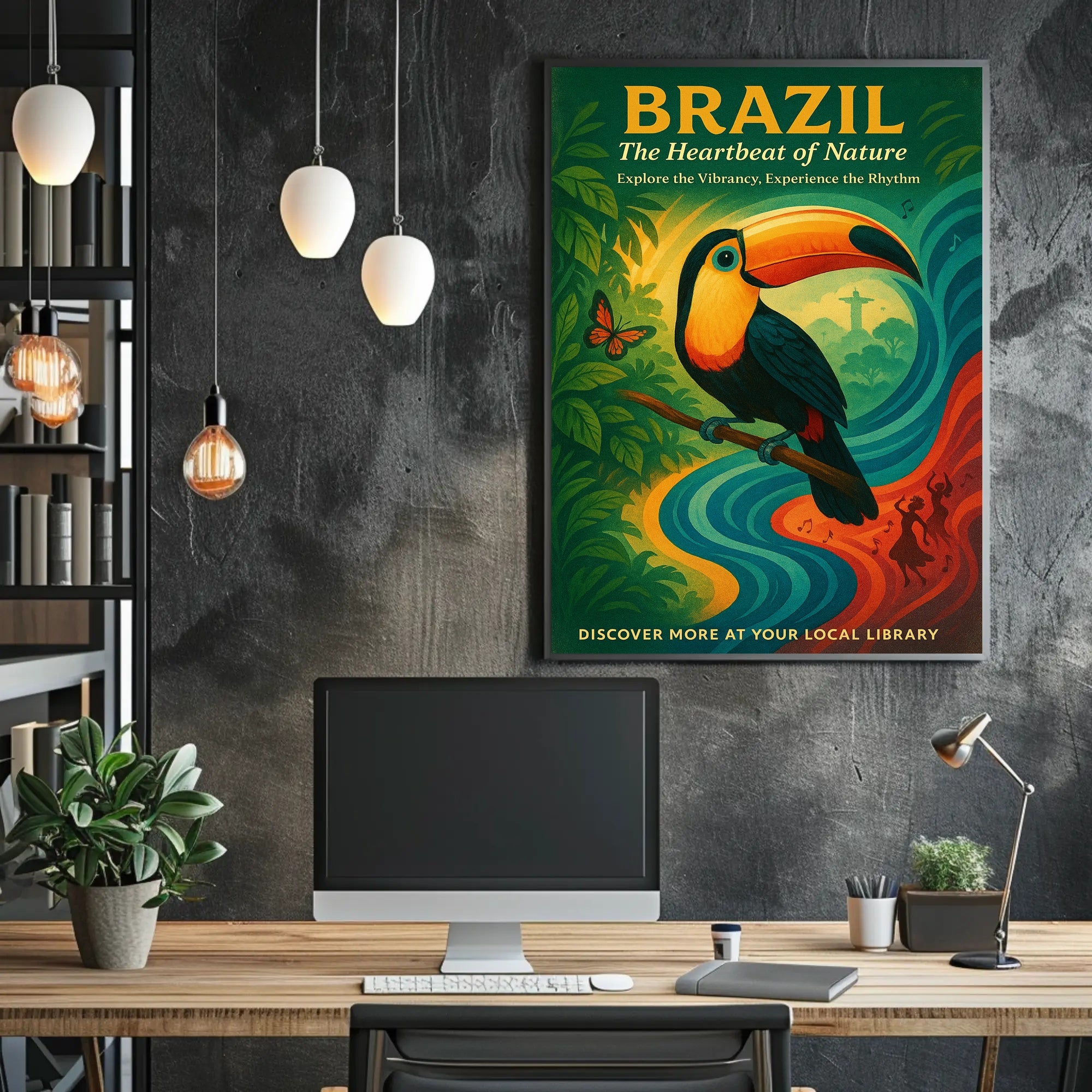 The Heartbeat of Nature Poster
