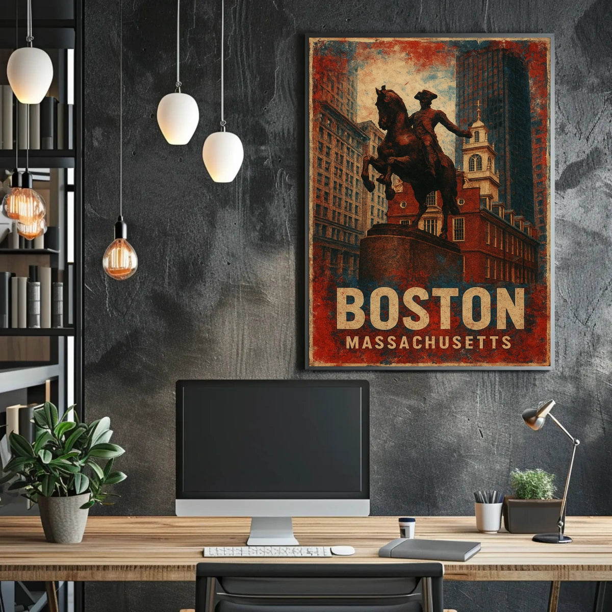 Boston Heritage Art Deco Collectors Poster