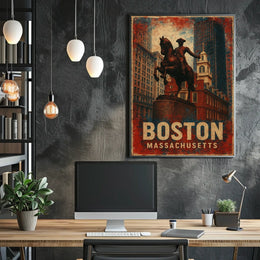 Boston Heritage Art Deco Collectors Poster
