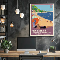 Antibes A Timeless Destination Poster
