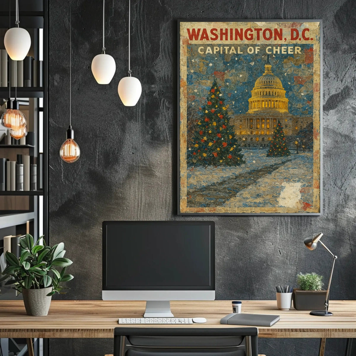 Washington, D.C. Capital Of Cheer Poster