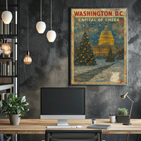 Washington, D.C. Capital Of Cheer Poster