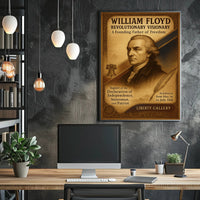 American Independence Historical Figure Vintage Patriotic Poster