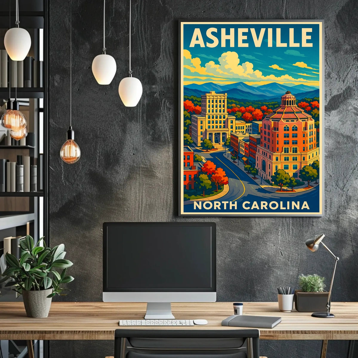 Asheville, North Carolina Poster