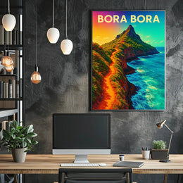 Bora Bora Paradise Poster