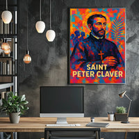 Saint Peter Claver Poster