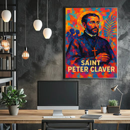 Saint Peter Claver Poster