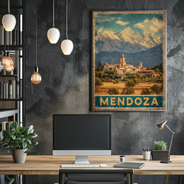 Mendoza Scenic Vintage Poster