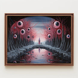 Dreamlike Scene in Fantasy or Mythology Poster