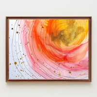 Radiant Abstraction Poster