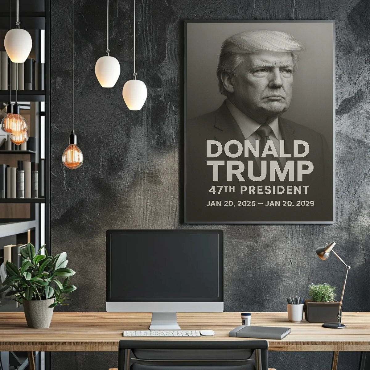 Donald Trump 47th President Poster