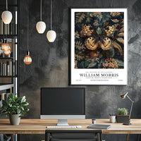 William Morris Botanical Artistry Exhibition Artistic Poster