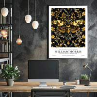 The Artistry of 19th Century Textiles Cultural Poster