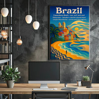 Discover Brazil Poster