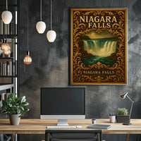Niagara Falls Vintage Vintage Poster