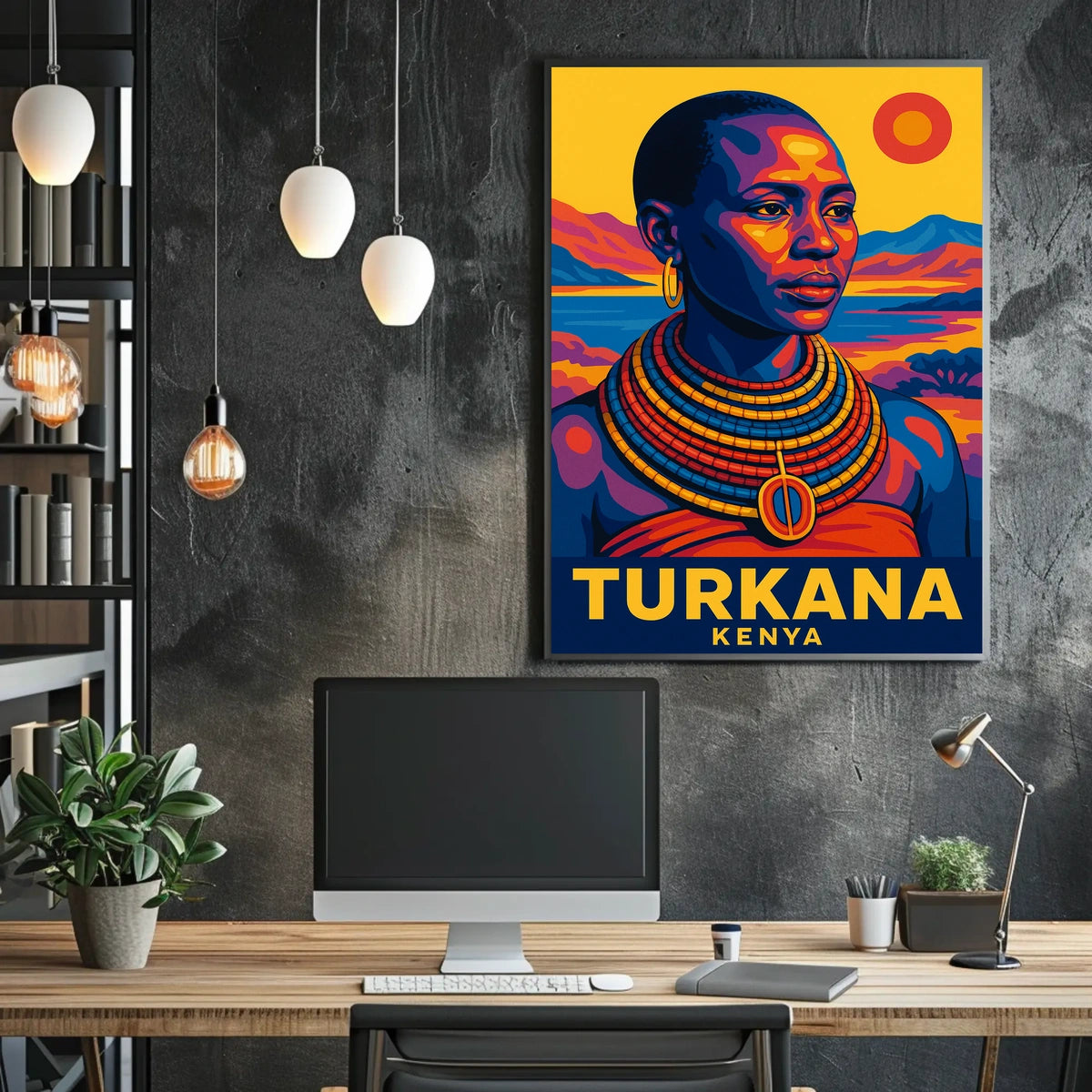 Turkana Kenya Poster