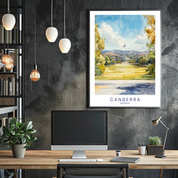 Canberra Scenic View Poster PosterGoat