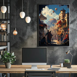 Enchanted Bazaar Poster