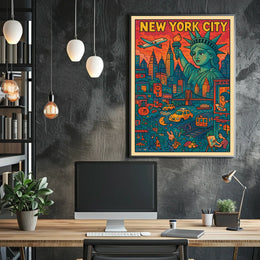 New York City Vibes Poster