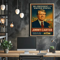Jimmy Carter 39th President Poster