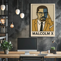 Malcolm X Poster