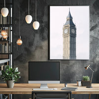 Iconic Landmark Illustration Poster PosterGoat