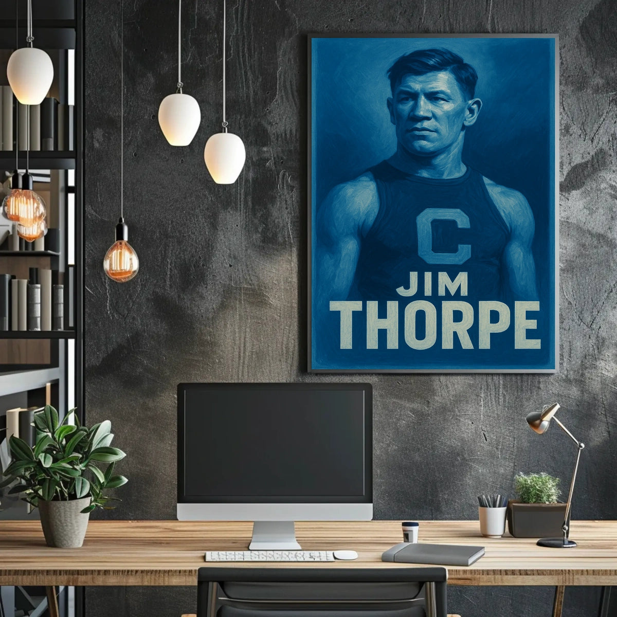 Jim Thorpe Tribute Poster