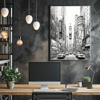 Times Square Urban Vibe Travel Poster